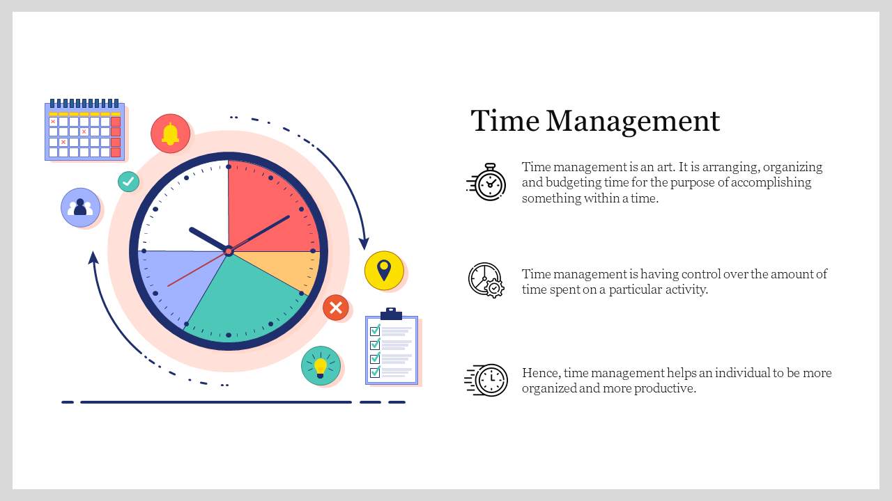 Time Management Layout